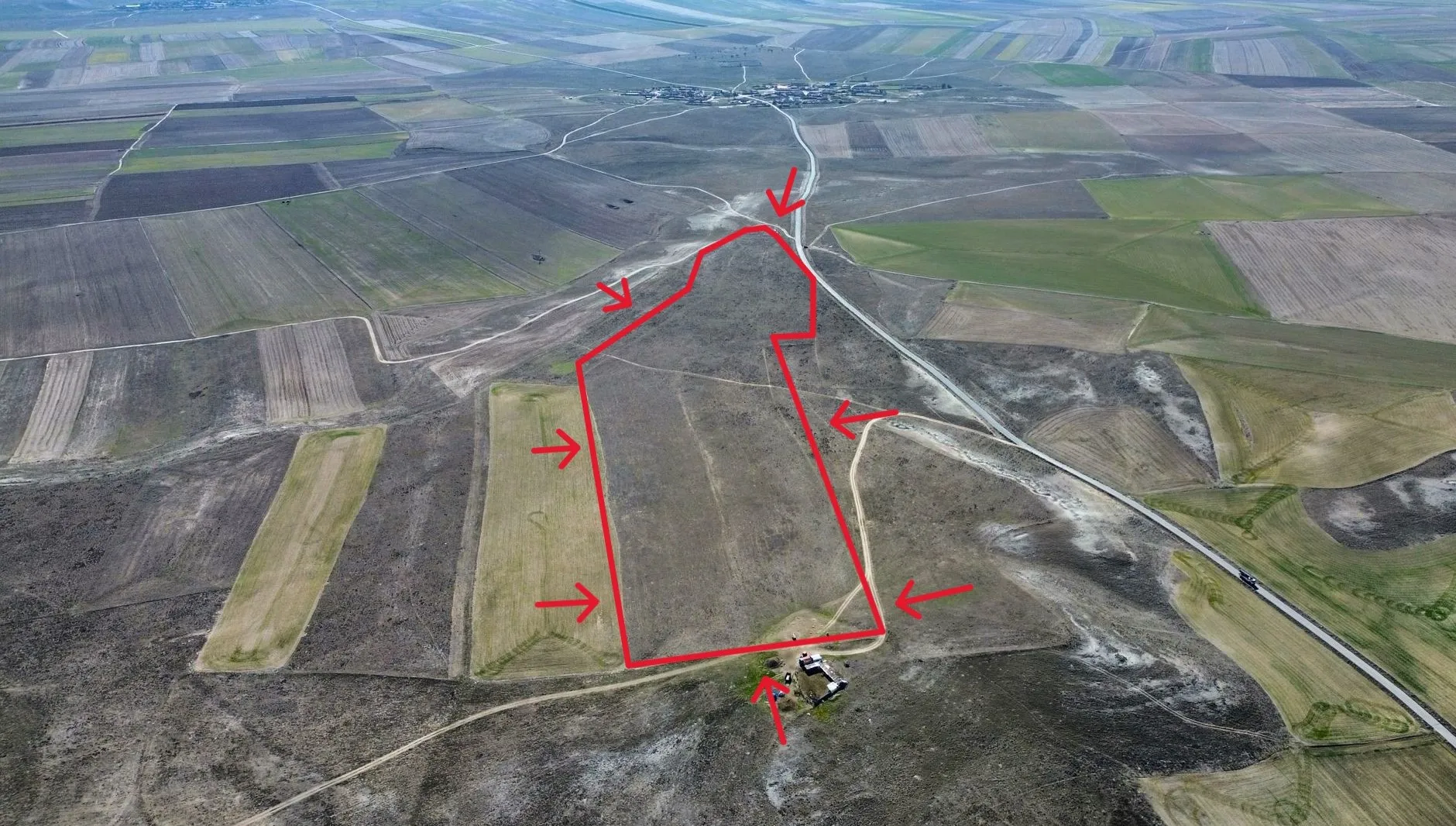 GES PROJESİ,MARJİNAL YAZISI ALINMIŞ 84 DÖNÜM ARAZİ